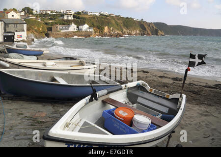 the small fishing village of Gorran Haven in cornwall Stock Photo