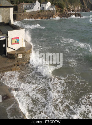 the small fishing village of Gorran Haven in cornwall Stock Photo