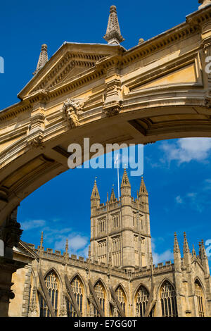 Bath Cathedral, Somerset, England Stock Photo