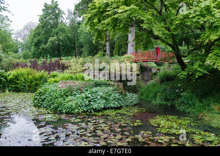 The Japanese Garden, Batsford Arboretum, Moreton-in-Marsh, Gloucestershire Stock Photo
