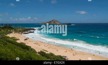 Makapuu Beach, Oahu, Hawaii Stock Photo