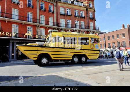 Windsor Duck Tours Amphibious vehicle Stock Photo 