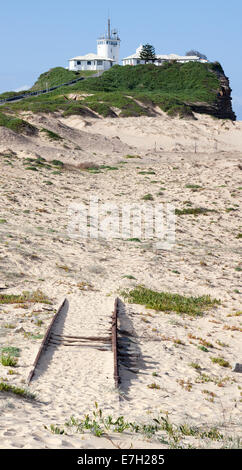 Newcastle famous port in Australia Stock Photo