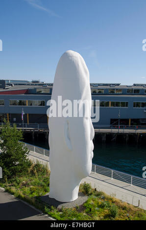 ECHO by Jaume Plensa at Olympic Sculpture Park - Belltown, Seattle ...