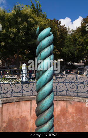 Serpent Column in Sultanahmet Square, Istanbul, Turkey. Stock Photo