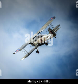 Fleet Air Arm Fairey Swordfish Torpedo-bomber. Stock Photo