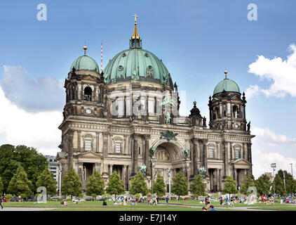 Berlin Cathedral (Berliner Dom.) Stock Photo