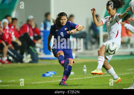 Incheon, South Korea. 18th Sep, 2014. Nahomi Kawasumi (JPN) Football ...