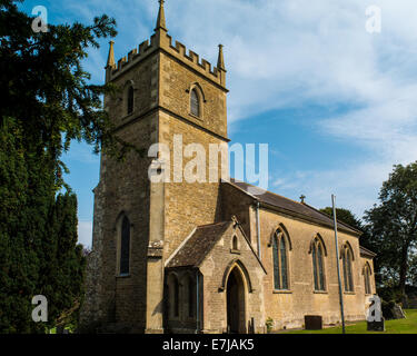 Stoke Trister with Bayford St Andrews Church Stock Photo