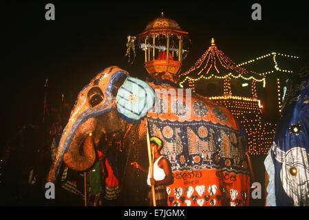 Esala Perahera, Kandy, Sri Lanka Stock Photo