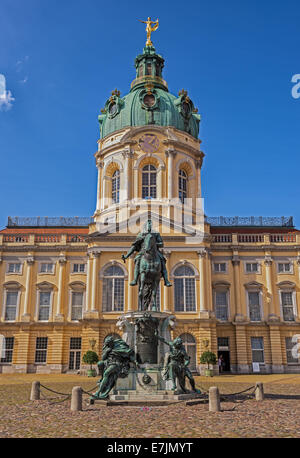 Schloss Charlottenburg (Charlottenburg Palace) in Berlin Stock Photo