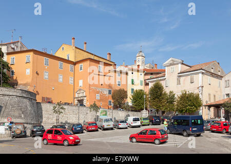 old town of Labin, Istria, Croatia Stock Photo