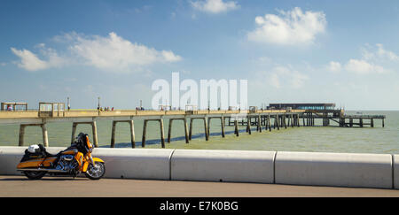 English seaside resort of Deal in Kent. Stock Photo