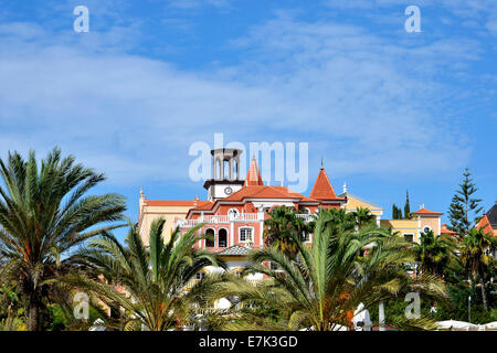 The Gran Hotel in the resort of Bahia Del Duque on the Costa adeje in Tenerife Stock Photo