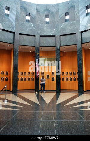 National Baseball Hall of Fame Museum at Cooperstown New York Stock Photo