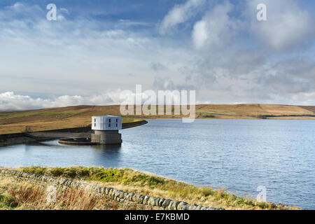 Grimwith reservoir in Wharfedale, North Yorkshire, England Stock Photo
