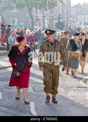 Pickering War Weekend in North Yorkshire, England Stock Photo