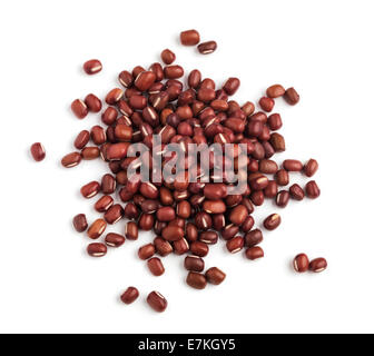 Adzuki Beans Isolated Stock Photo