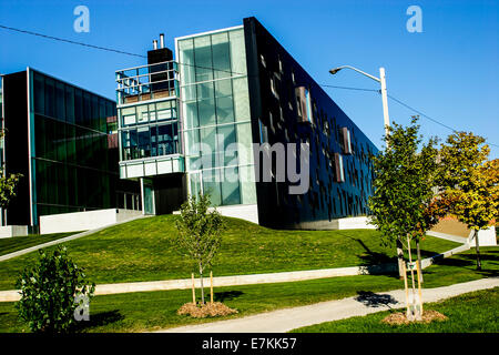 Perimeter Institute for Theoretical Physics Architect firm Saucier + Perrotte. Waterloo Ontario Canada Stock Photo