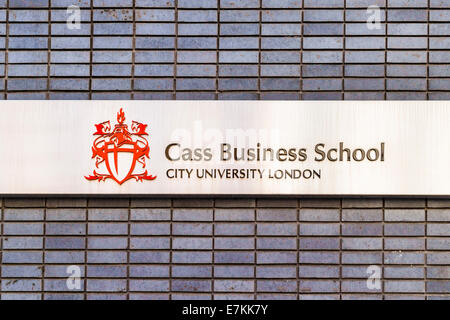 Cass Business School City University London Stock Photo