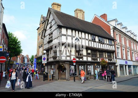 Llwyds Mansion, a historic half-timbered building in Oswestry ...