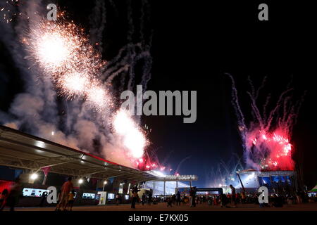 Incheon, South Korea. 19th Sep, 2014. General view Opening Ceremony : Opening Ceremony at Incheon Asiad Main Stadium during the 2014 Incheon Asian Games in Incheon, South Korea . © AFLO SPORT/Alamy Live News Stock Photo