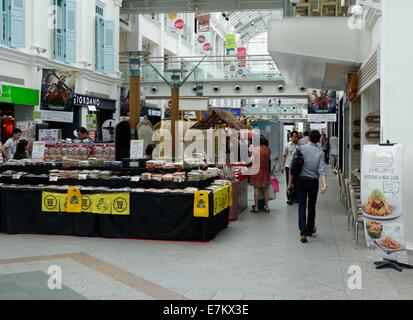 Shopping in Bugis Junction Mall, Singapore Stock Photo