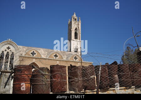 Varosha: ghost town in North Cyprus Stock Photo