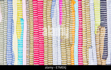 Multi-colored textile as a background image Stock Photo