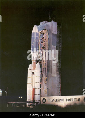 The Voyager 2 spacecraft, launched on August 20, 1977, was part of NASA ...