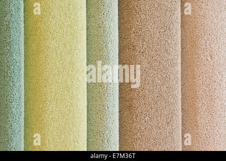 Colors of synthetic carpet as a background image Stock Photo