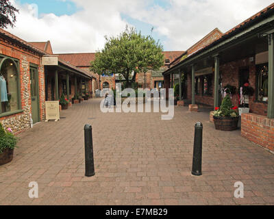 Appleyard Shopping area in Holt North Norfolk United Kingdom Stock Photo