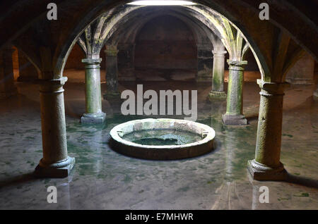 Citerne Portugaise, Portuguese Cistern of the El Jadida fortress, El Jadida, Morocco Stock Photo