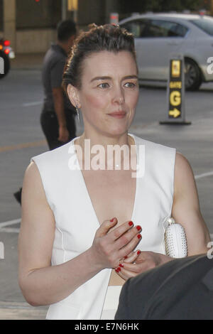 Sabotage Premiere at Regal Theatre DTLA  Featuring: Olivia Williams Where: DTLA, California, United States When: 20 Mar 2014 Stock Photo