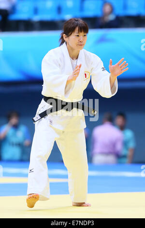 Incheon, South Korea. 20th Sep, 2014. Emi Yamagishi (JPN) Judo : Women's -48kg at Dowon Gymnasium during the 2014 Incheon Asian Games in Incheon, South Korea . © YUTAKA/AFLO SPORT/Alamy Live News Stock Photo