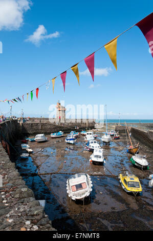 Lynmouth Harbour, North Devon. Stock Photo