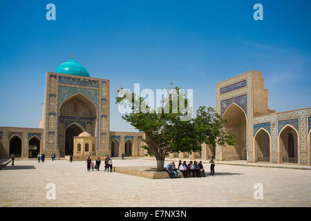 Bukhara, Kalon, Uzbekistan, Central Asia, Asia, architecture, city, colourful, history, mosque, silk road, touristic, travel, un Stock Photo