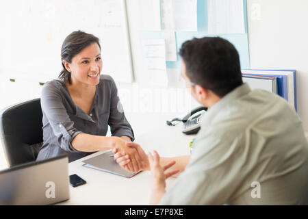 Meeting in office Stock Photo