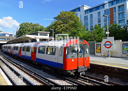Ealing Common Underground Station, London Borough of Ealing, London, England, United Kingdom Stock Photo