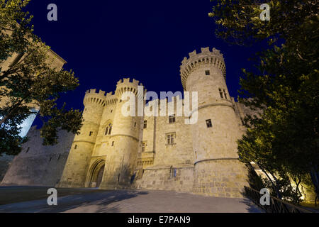 Rhodes - Knights Grand Master Palace Stock Photo