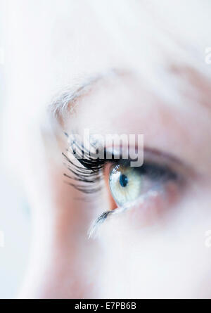 Close-up of woman's eye Stock Photo