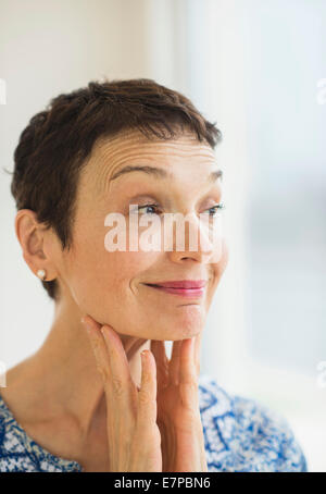 Portrait of senior woman Stock Photo
