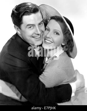 EASY LIVING 1937 Paramount Pictures film with Jean Arthur and Ray Milland Stock Photo