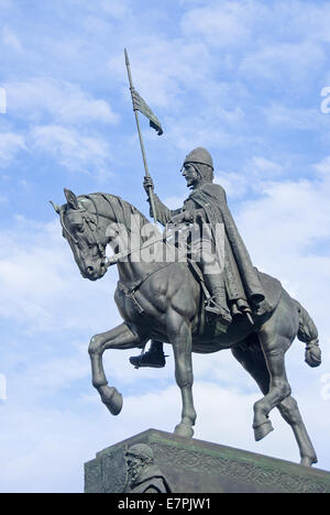 Statue of St Wenceslas, Wenceslas Sqarwe, Prague.