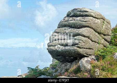 Granite Tor on Rosewall Hill, near St Ives, Cornwall