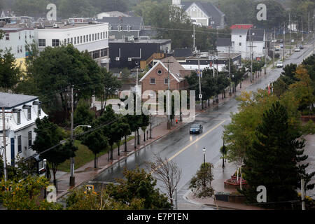 Downtown Sydney, Nova Scotia, Canada Stock Photo