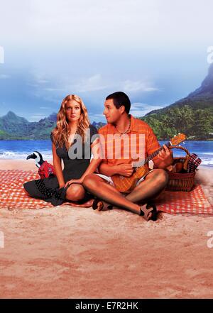 50 First Dates  Year : 2004 USA Director : Peter Segal Adam Sandler, Drew Barrymore  Movie poster (textless) Stock Photo