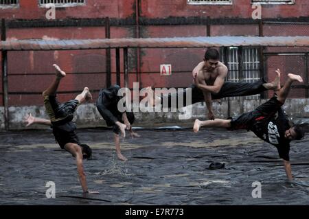 The Raid 2: Berandal Year : 2014 Indonesia Director : Gareth Evans Iko Uwais Stock Photo