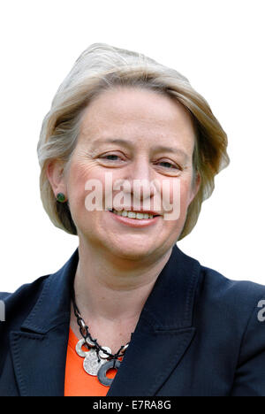 Leader of the Green Party in England and Wales Natalie Bennett Stock ...