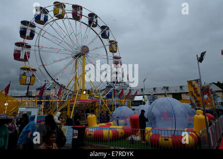 Sideshow Alley at the 2014 Brisbane Ekka Stock Photo